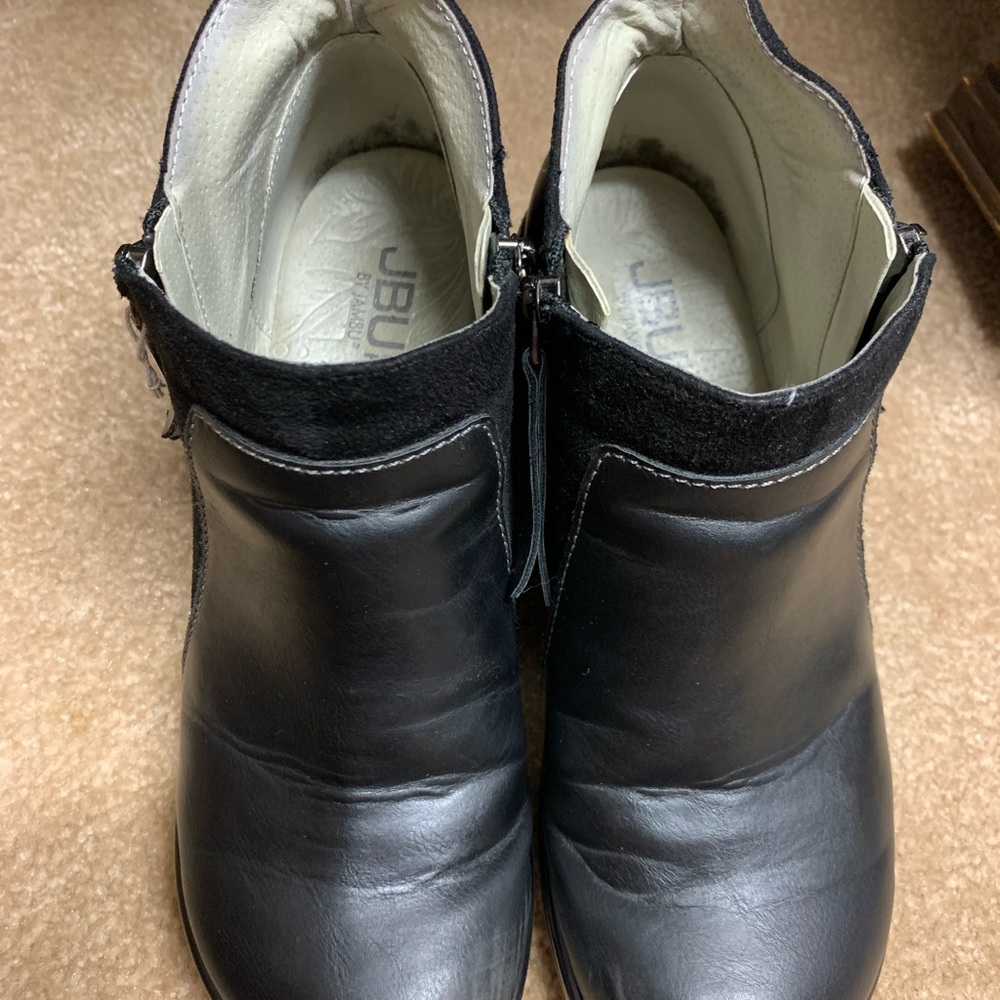 JBU Black Ankle Boots - Picture 2 of 7